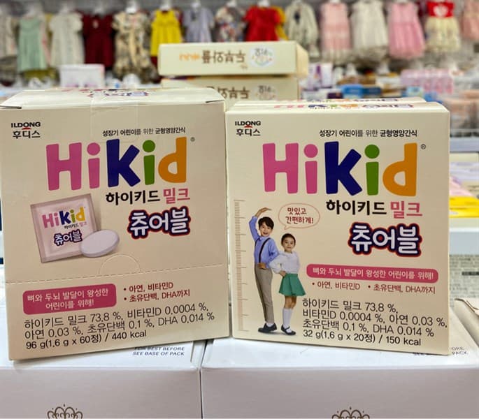 Sữa viên Hikid (Hộp 60V)