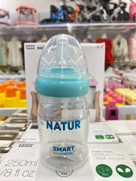 L bình sữa Natur cổ rộng smart 80169 150ml-3B109N