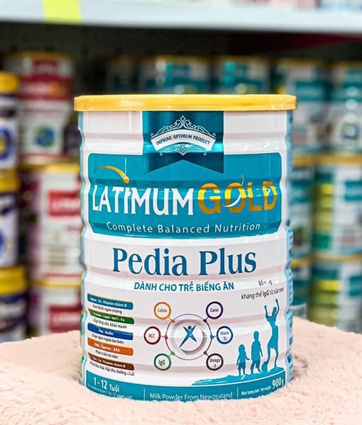 Sữa Latimum gold Pedia Plus 900G