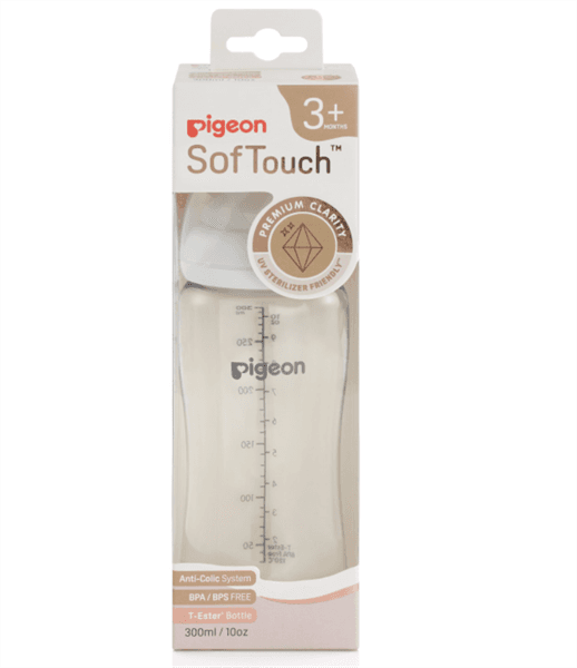 BÌNH SỮA PIGEON T-ESTER PLUS – LOGO 300ML