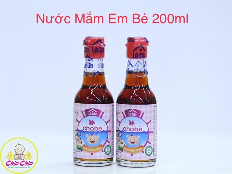 Nước mắm cá cơm Lê Gia 200ml