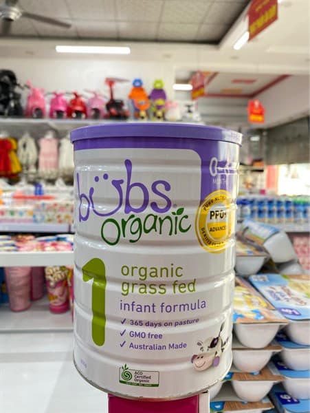 Sữa bò Bubs Organic 1 (800g)