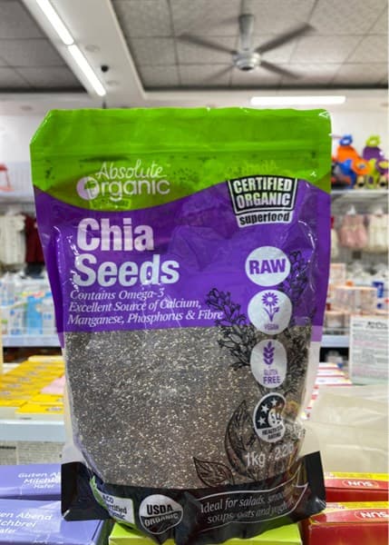 Hạt chia Organic Tím 1Kg-Úc