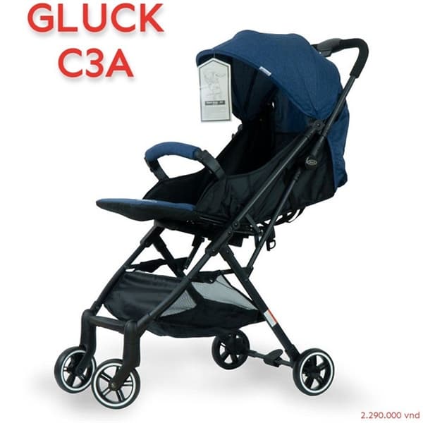 Xe Đẩy Gấp Gọn Gluck C3-A