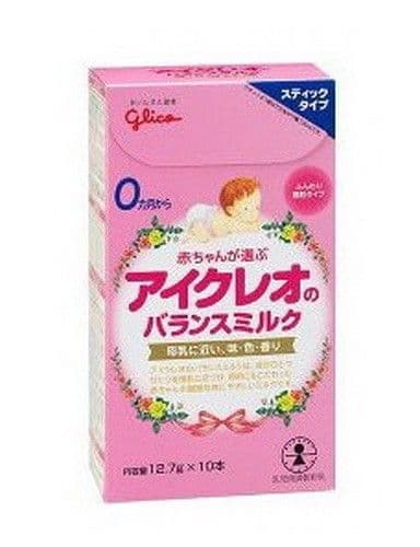 SỮA CÔNG THỨC GLICO ICREO SỐ 0 (10 GÓI X 12.7G) TỪ 0 - 12 THÁNG