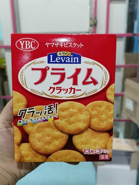 Bánh quy YBC Levain Ngũ cốc Prime 39p