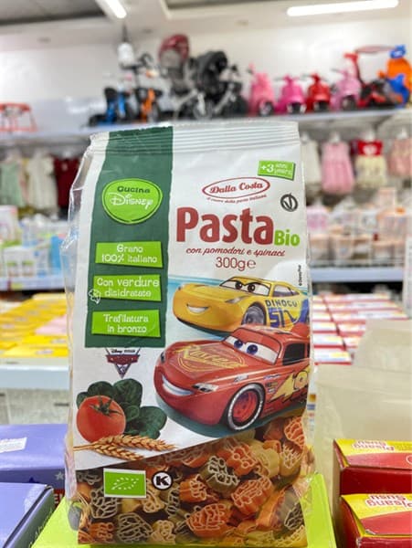 Nui rau củ hữu cơ cho bé- Ô tô Dalla Costa (300g)