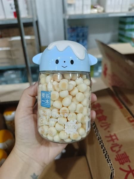 Bánh Small Steam Bun vị sữa_(Baby Xanh) 80g