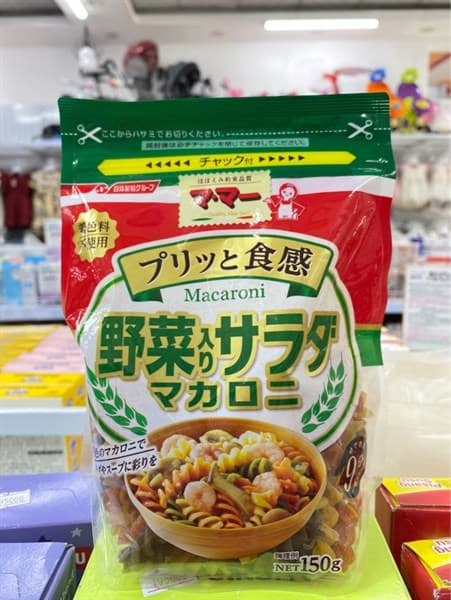 Nui Xoắn Rau Củ Nhật 150g