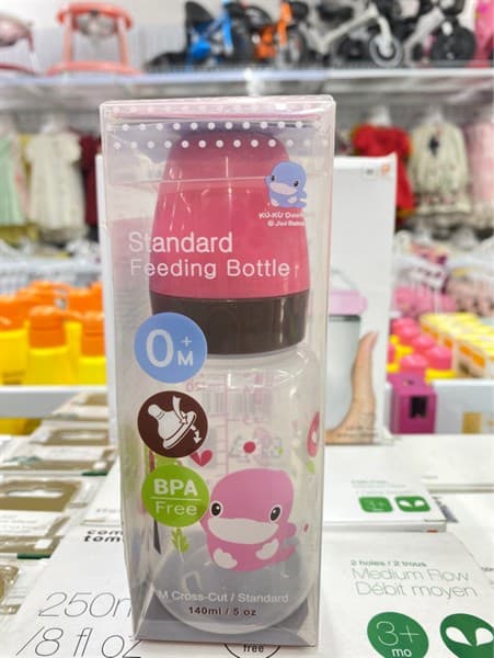 Bình Sữa KuKu Nhựa PP 140ml ( KU5927A - B P )
