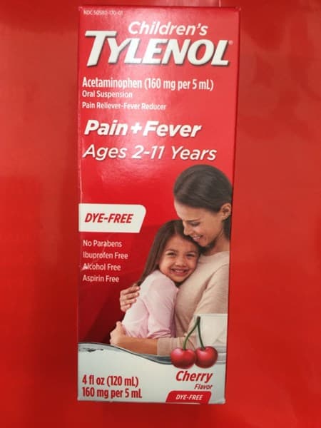 Giảm đau, hạ sốt Tylenol cho bé từ 2-11 tuổi