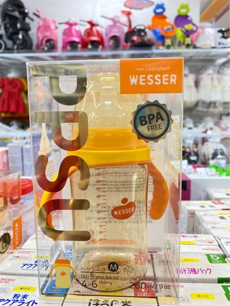 Bình sữa PPSU WESSER 260ml