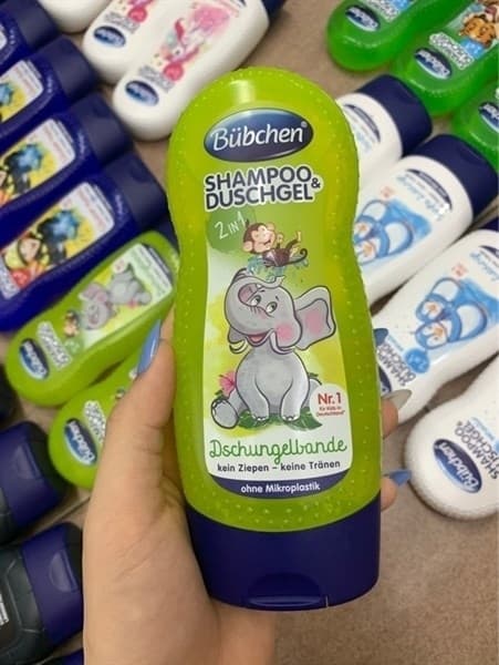 Sữa Tắm Gội Bubchen 2in1 (Vàng Chanh-Voi)