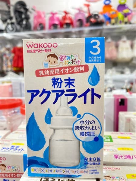 Trà Wakodo điện giải 3m+