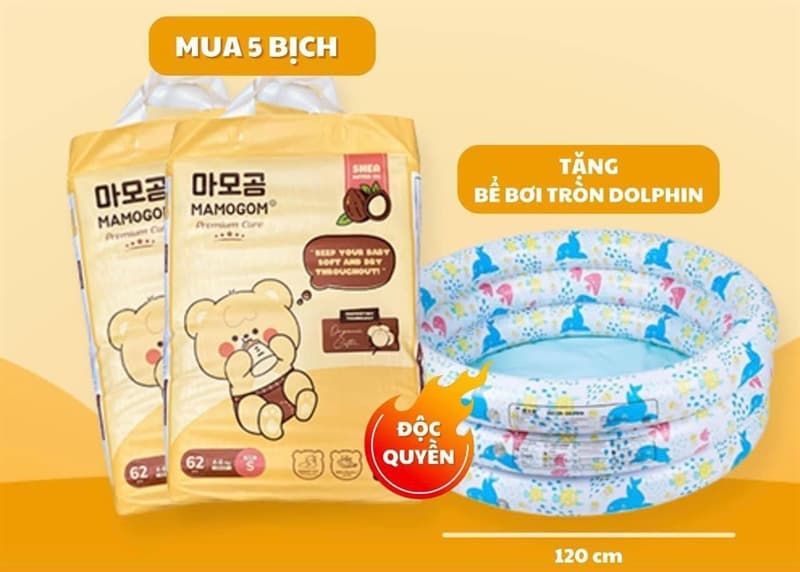 Quà mamogom - bể bơi bơm hơi (5b)