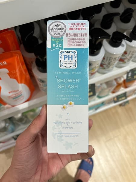 DDVS Nữ PH 150ml - Shower Splash (X.Dương)
