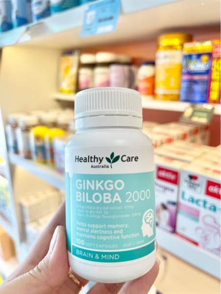 Viên uống Bổ não Ginkgo Biloba 2000mg
