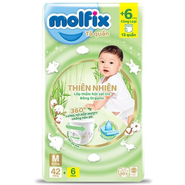 Tã quần Molfix M42+6