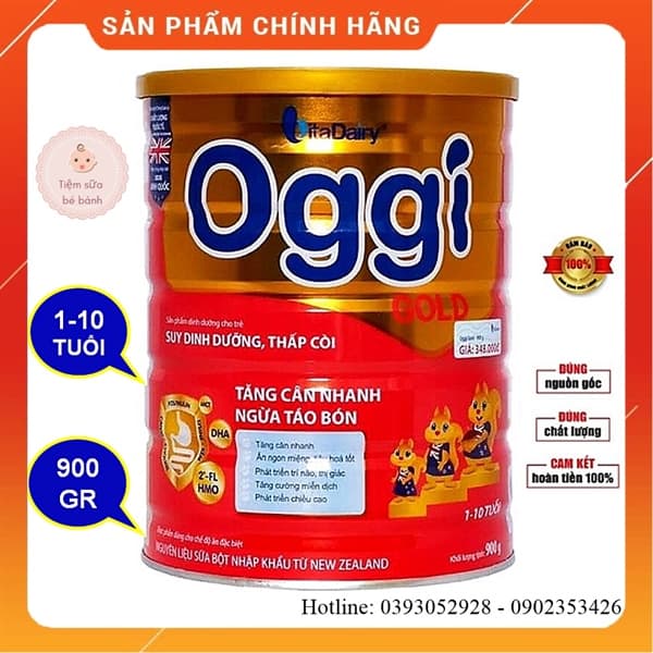 Oggi suy dinh dưỡng Gold 900g
