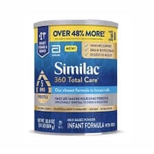 Sữa bột Similac 360 Total Care Mỹ 0-12M
