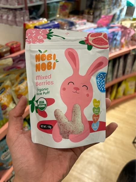 Bánh Gạo Nobi Nobi (8m+)- Vị Quả Mọng