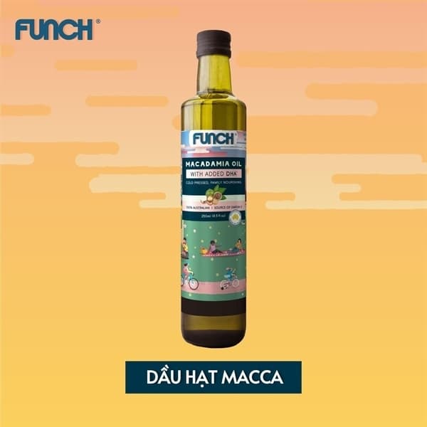 Dầu hạt Macca