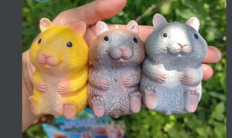 Đồ Chơi Bóp Giảm Stress Hình Chuột Hamster 5413 (TF-1114)