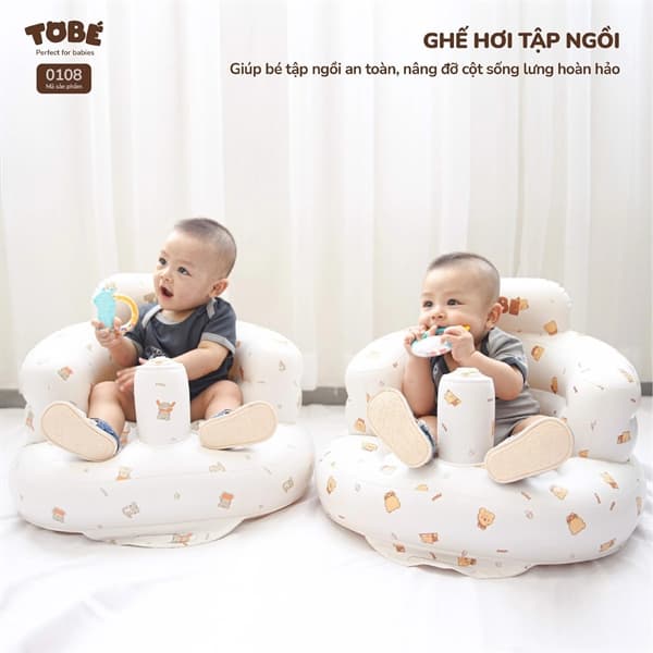 TB - Ghế hơi tập ngồi ToBé (Hình hổ)