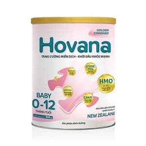 Sữa bột Hovana Baby (0-12 Tháng) 900g