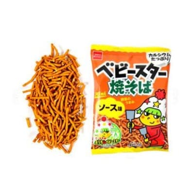 Snack mì tôm Oyatsu 20g xanh lá