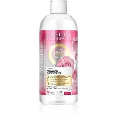 NƯỚC TẨY TRANG TINH CHẤT HOA HỒNG EVELINE FACEMED 400ML