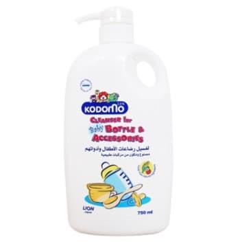 Nước súc bình sữa , đồ dùng , rửa rau củ Kodomo