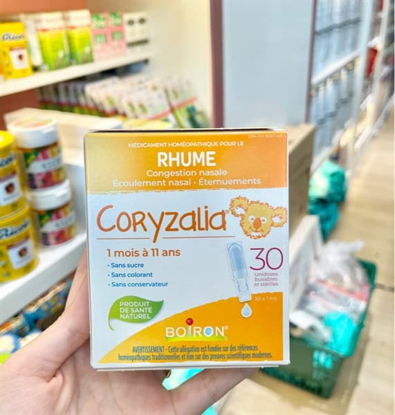 Muối uống BOIRON Coryzalia (30 ống x1ml) (Hộp)