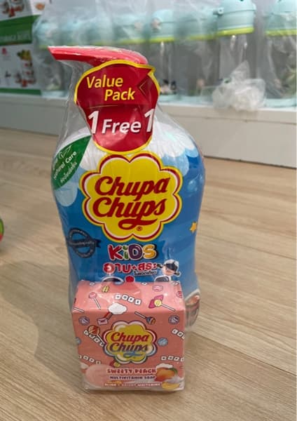 Sữa tắm gội Chupa Chups Kids 2 in 1 -Coca cherry -600ml