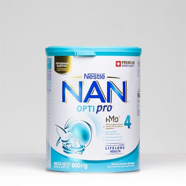 Sữa bột Nan Nga HMO số 4-800gr