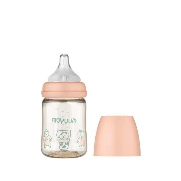 Bình sữa Moyuum 170ml - Em bé hồng (kèm núm)