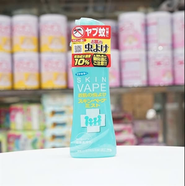 Xịt muỗi Skin Vape (Xanh)