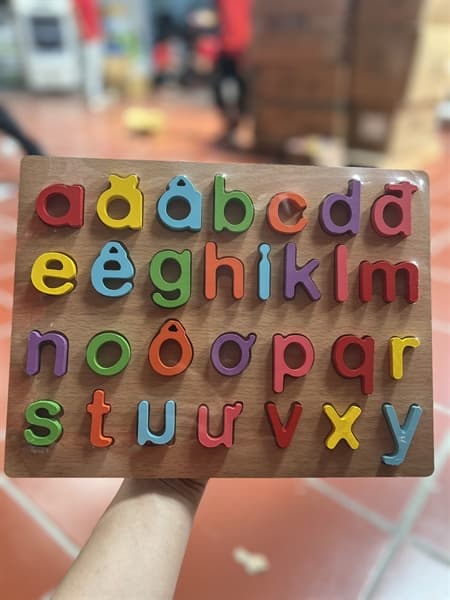 Bảng Nổi Chữ Cái Tiếng Việt A-Z In Thường
