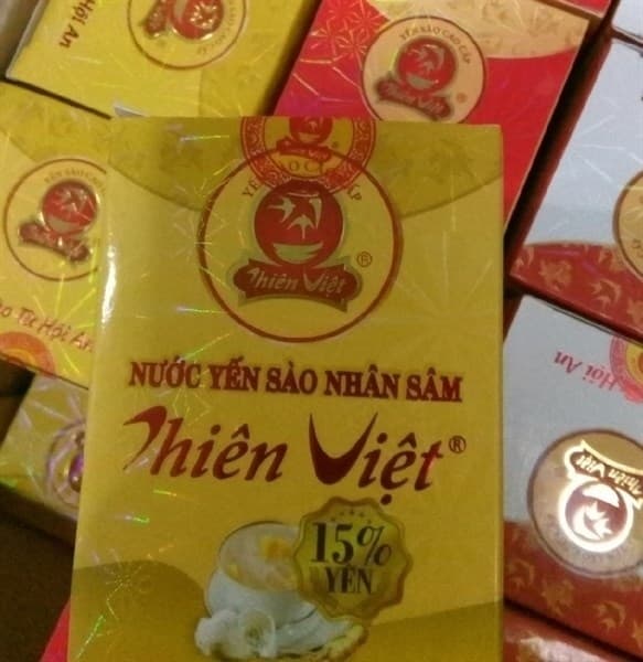 YẾN SÀO THIÊN VIỆT- NƯỚC YẾN SÀO NHÂN SÂM