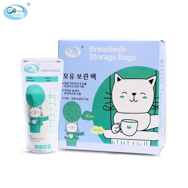 TÚI TRỮ SỮA GBBABY 260ML 50M