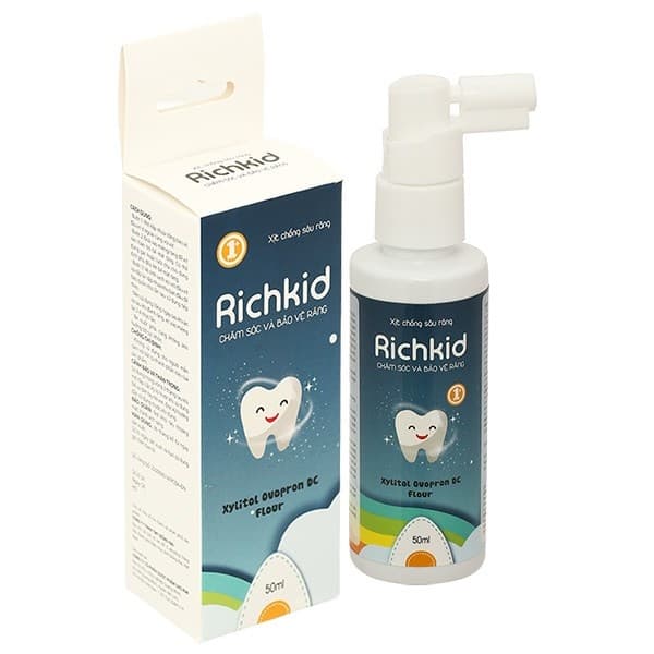 Xịt chống sâu răng Richkid 50ml