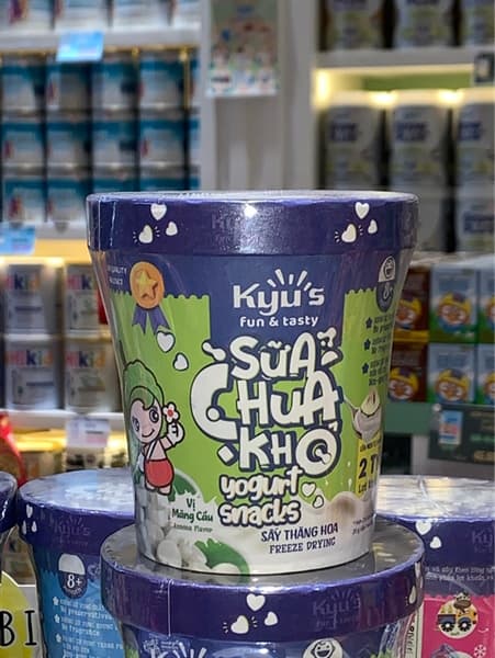 Sữa chua khô sấy thăng hoa 20g - Mãng Cầu