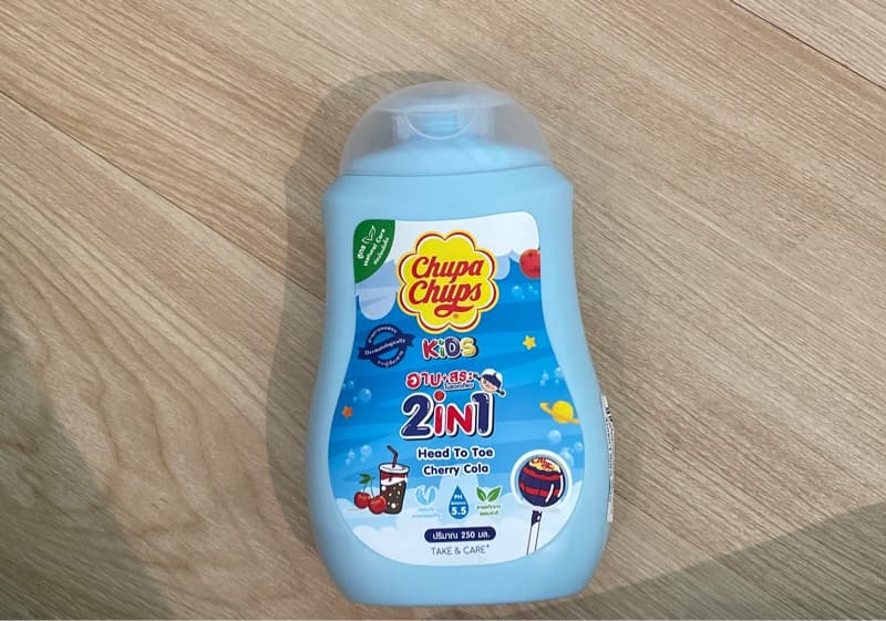 Sữa Tắm Gội Chupa chups Kids 250ml - Coca xanh