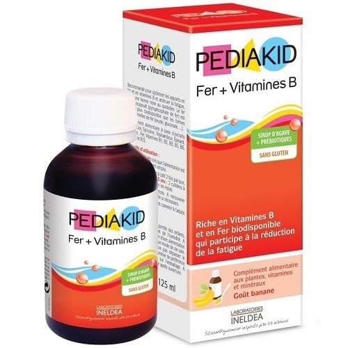 Vitamin Pediakid sắt Fer + Vitamin B