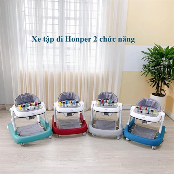 XE TẬP ĐI HONPER 2 CHỨC NĂNG HP821-Blue
