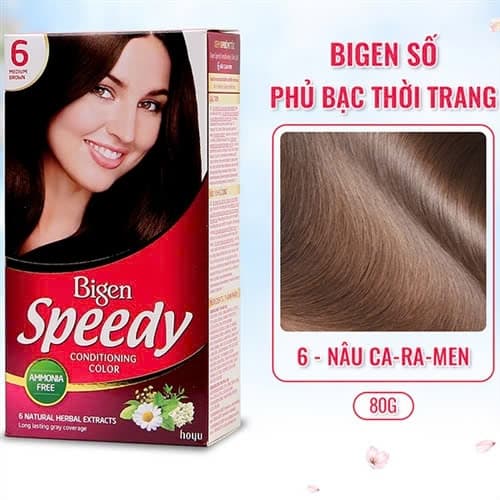 Nhuộm tóc Bigen Màu 6