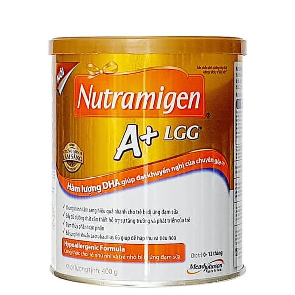 Sữa Nutramigen LIPIL A+ LLG 400g (0-12 tháng)