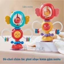 Honper - Xúc xắc gà kiêm gặm nướu - Xanh