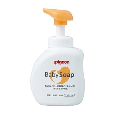 Sữa tắm gội Pigeon Baby Soap - Màu Cam 500ml