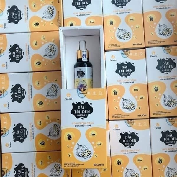 DẦU TỎI ĐEN OMEGA3 FANECO 30ML